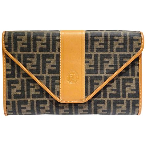 the clutcher fendi|vintage Fendi envelope clutch.